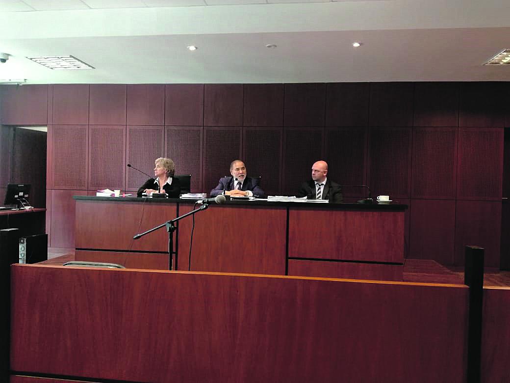 FALLO. Los jueces María Elisa Molina, Pedro Roldán Vázquez y Diego Lammoglia sentenciaron: 16 años de prisión.