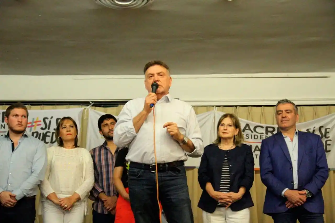 PERONISTA Y MACRISTA. Amaya, ex intendente de la capital, lideró la nómina de Juntos por el Cambio.