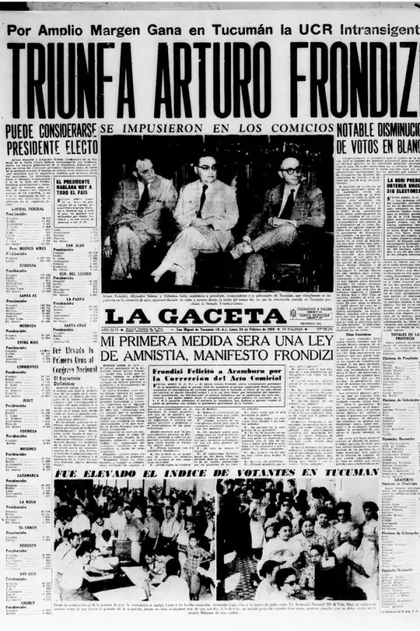 Un siglo de elecciones nacionales reflejadas en las tapas de LA GACETA