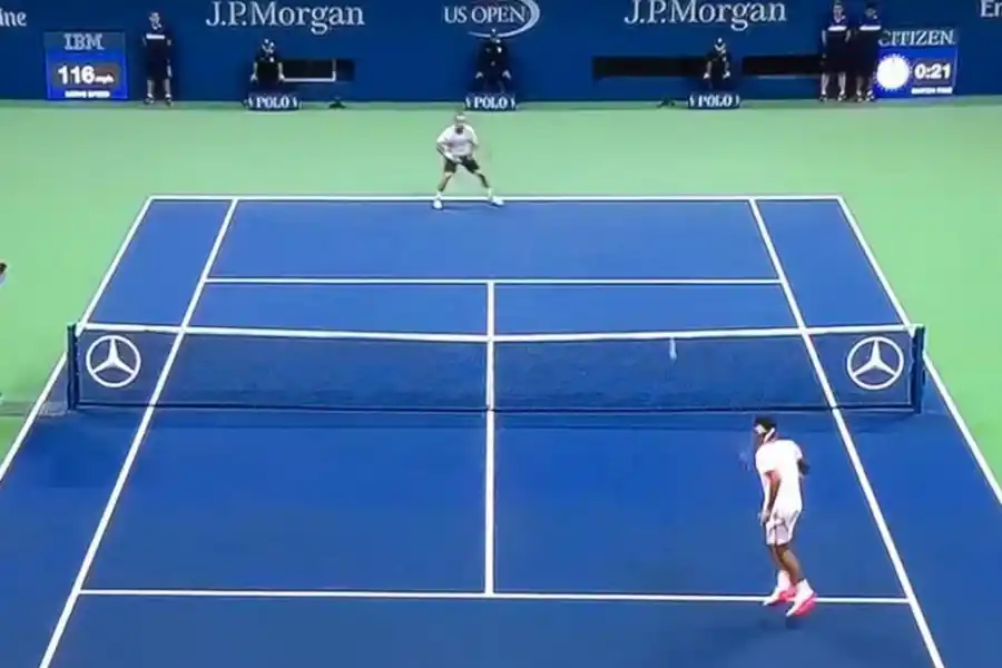 Tenis: pusieron su nombre en jugadas inolvidables