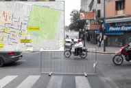 Estos son los cortes de tránsito en el microcentro por la asunción de Manzur