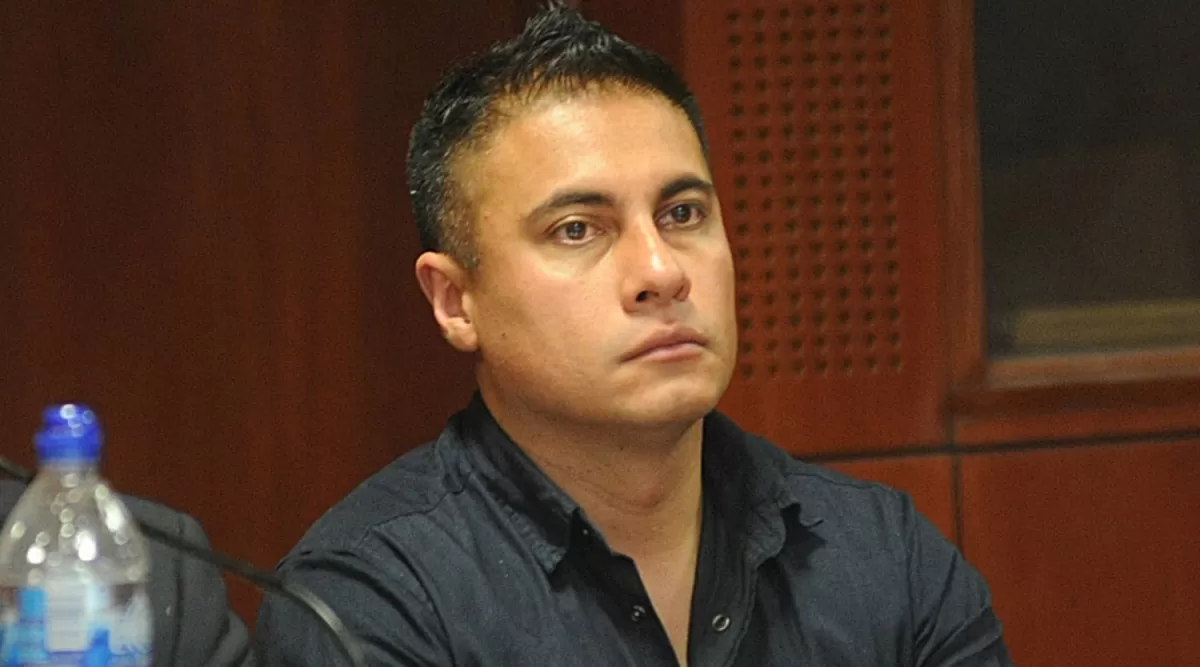 ÚLTIMA JORNADA DEL DEBATE. El imputado Agustín Ruiz ayer, en el juicio que determinó su culpabilidad. LA GACETA/FOTO DE HÉCTOR PERALTA