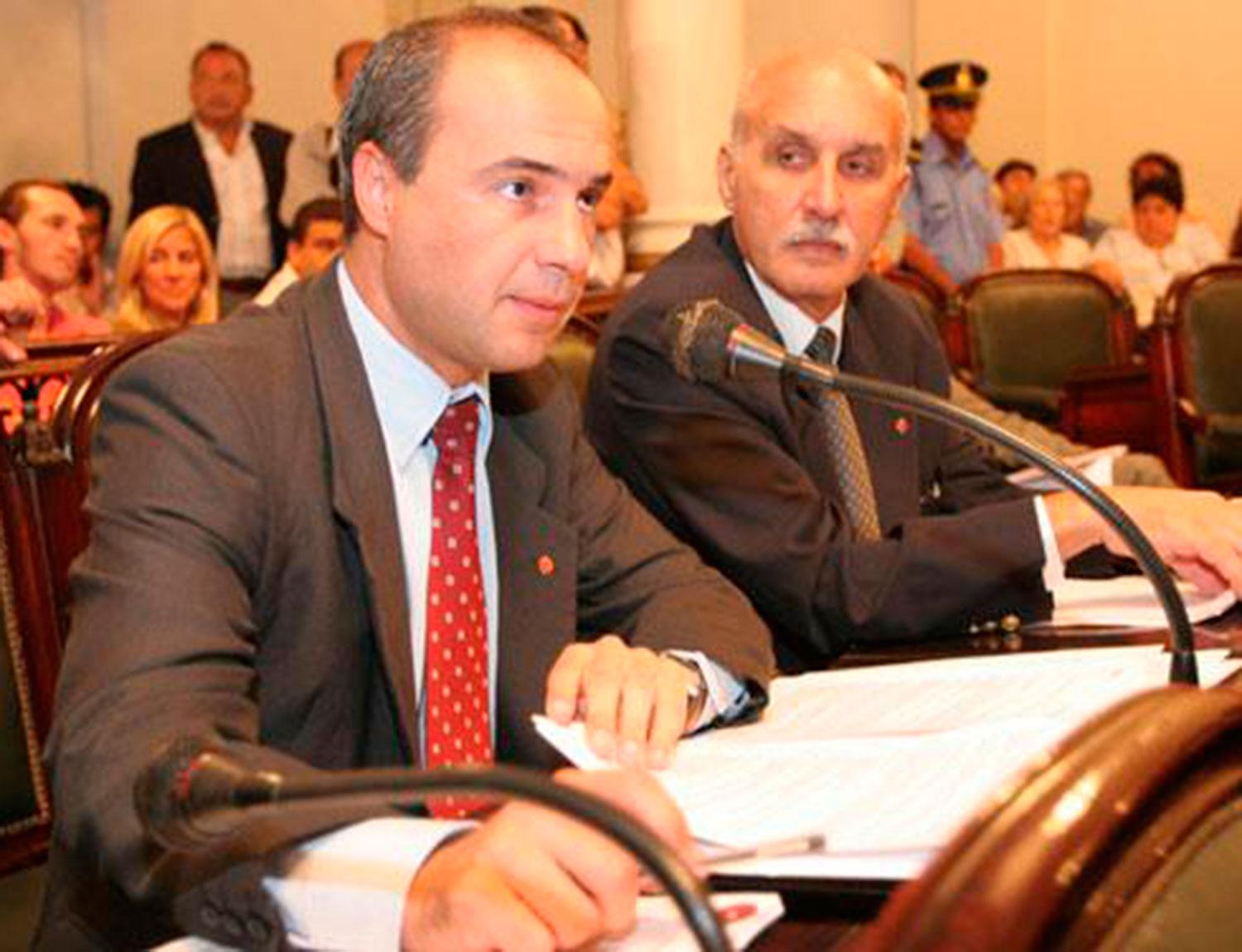Ocaranza en tiempos en que era legislador (2003-2007).