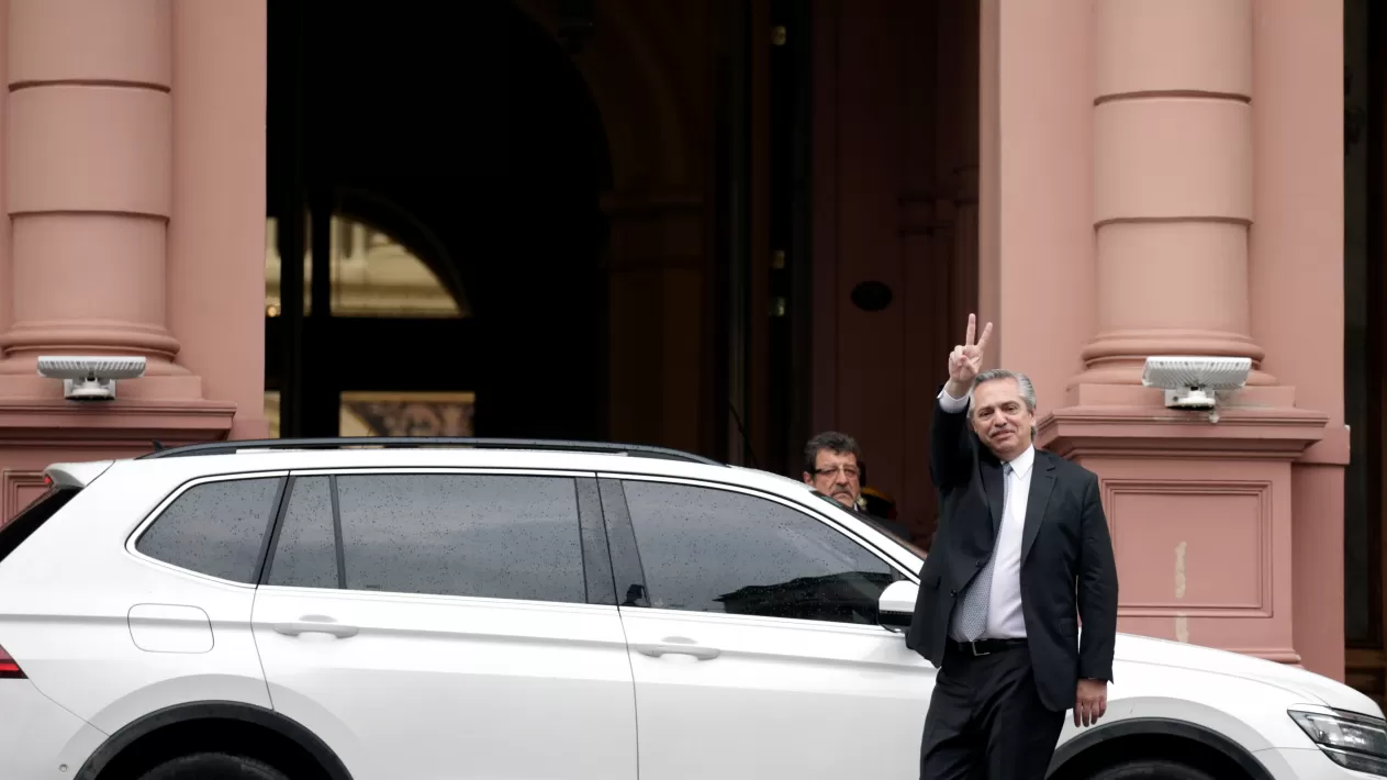 Alberto Fernández tuvo su primer roce con el Gobierno nacional desde que fue electo presidente. REUTERS 