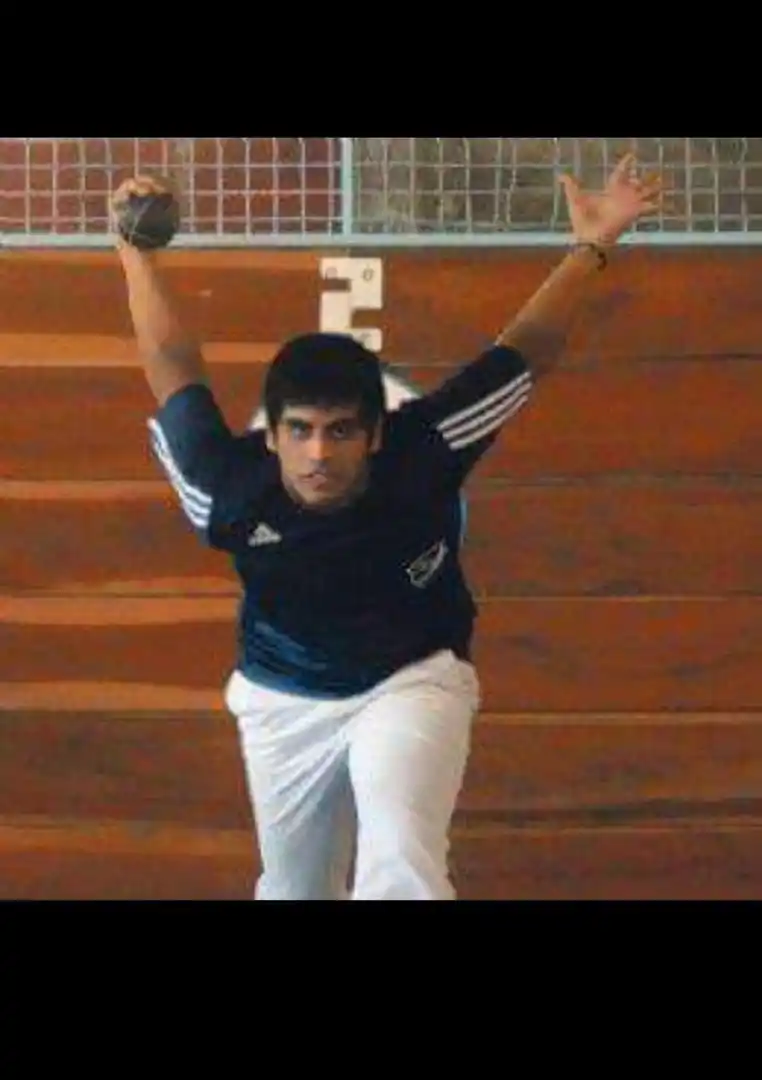 EL MEJOR. Sebastián Luna logró el Argentino Sub18 y representó al país. la gaceta / foto de hector peralta