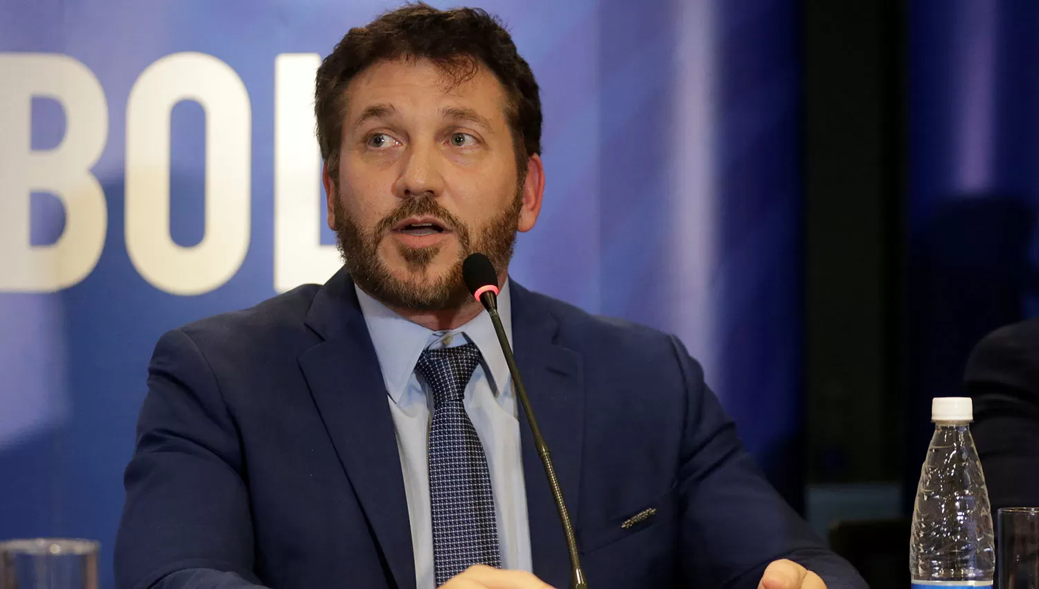 Alejandro Domínguez,  presidente de Conembol, anunció el cambio de sede. (Reuters)