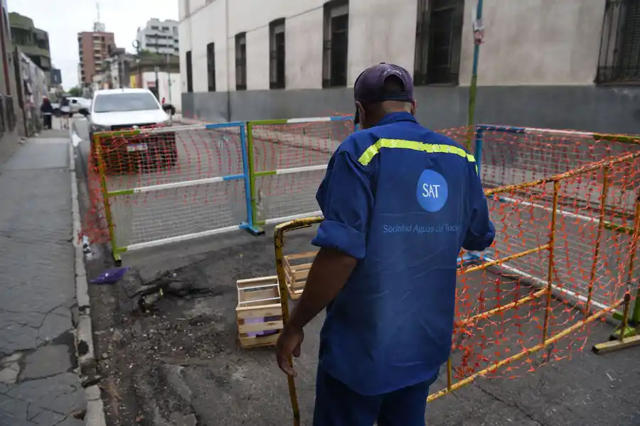 Un operario de la SAT corrobora el hundimiento.