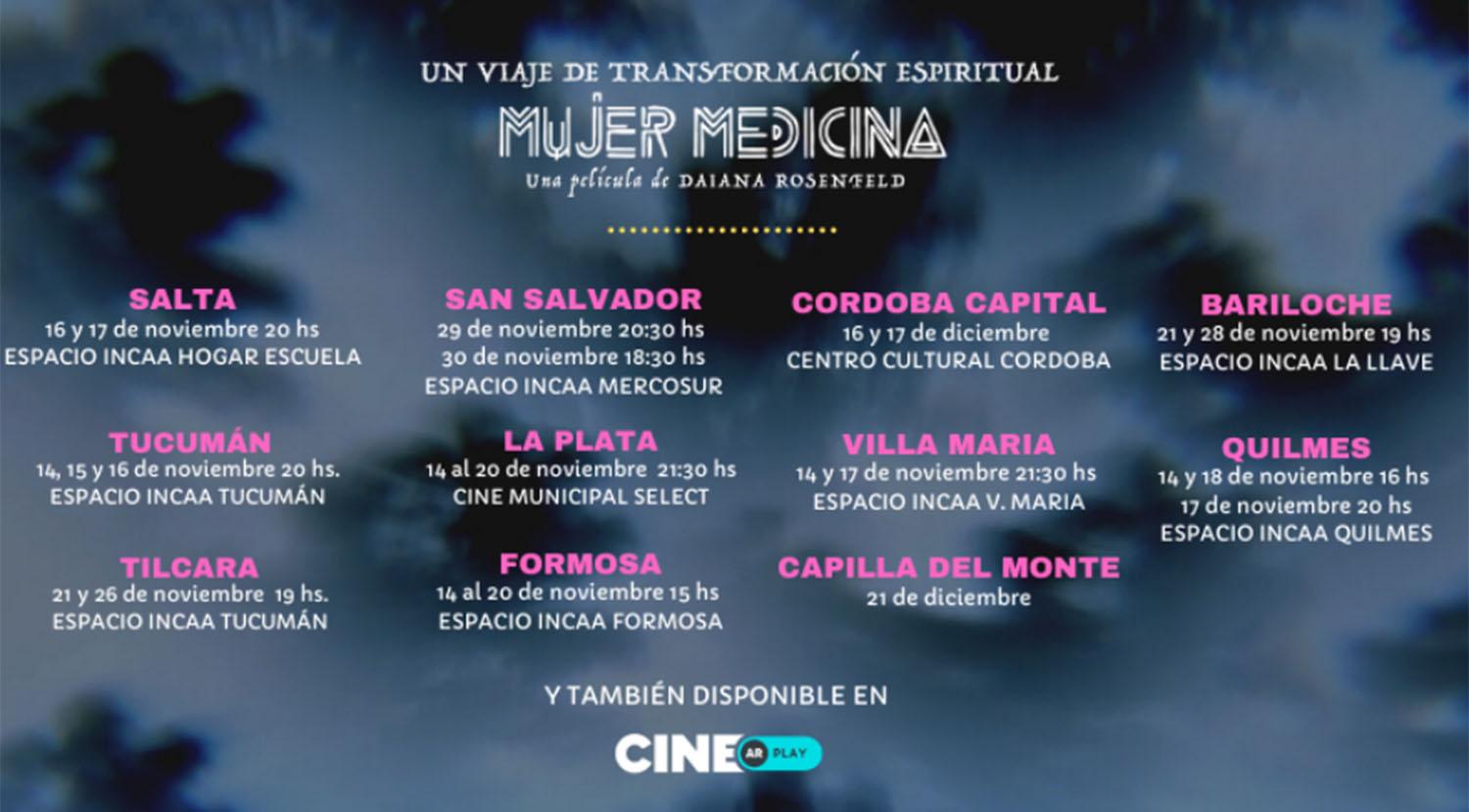Proyectarán en Tucumán el documental Mujer medicina, de la argentina Daiana Rosenfeld