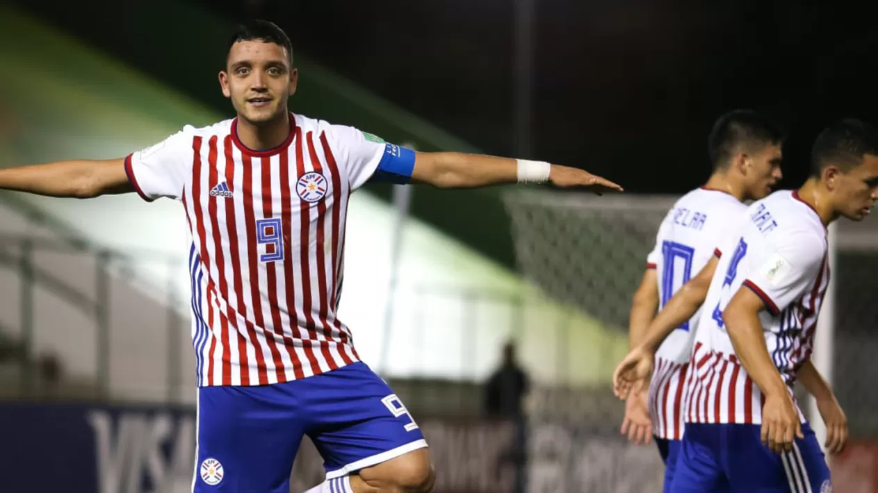 Diego Duarte, con una brillante definición, le dio el triunfo a los paraguayos. (FOTO TOMADA DE es.fifa.com)