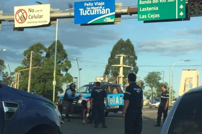 Demoras en el puente Lucas Córdoba