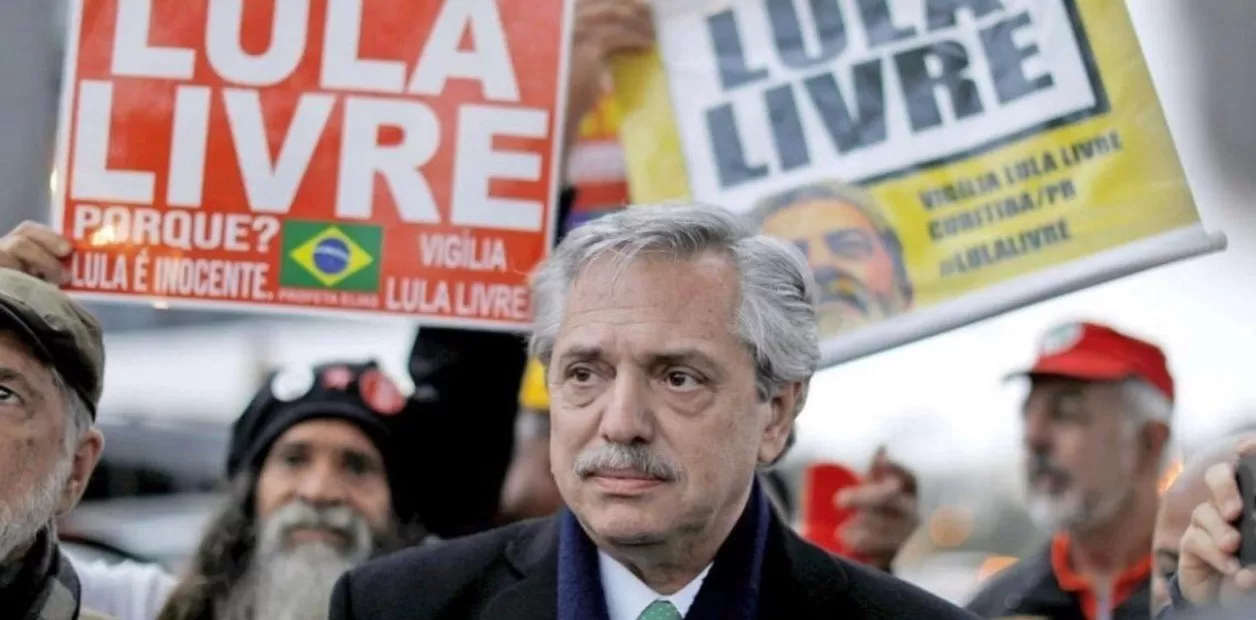 Alberto Fernández ponderó la fortaleza del expresidente de Brasil