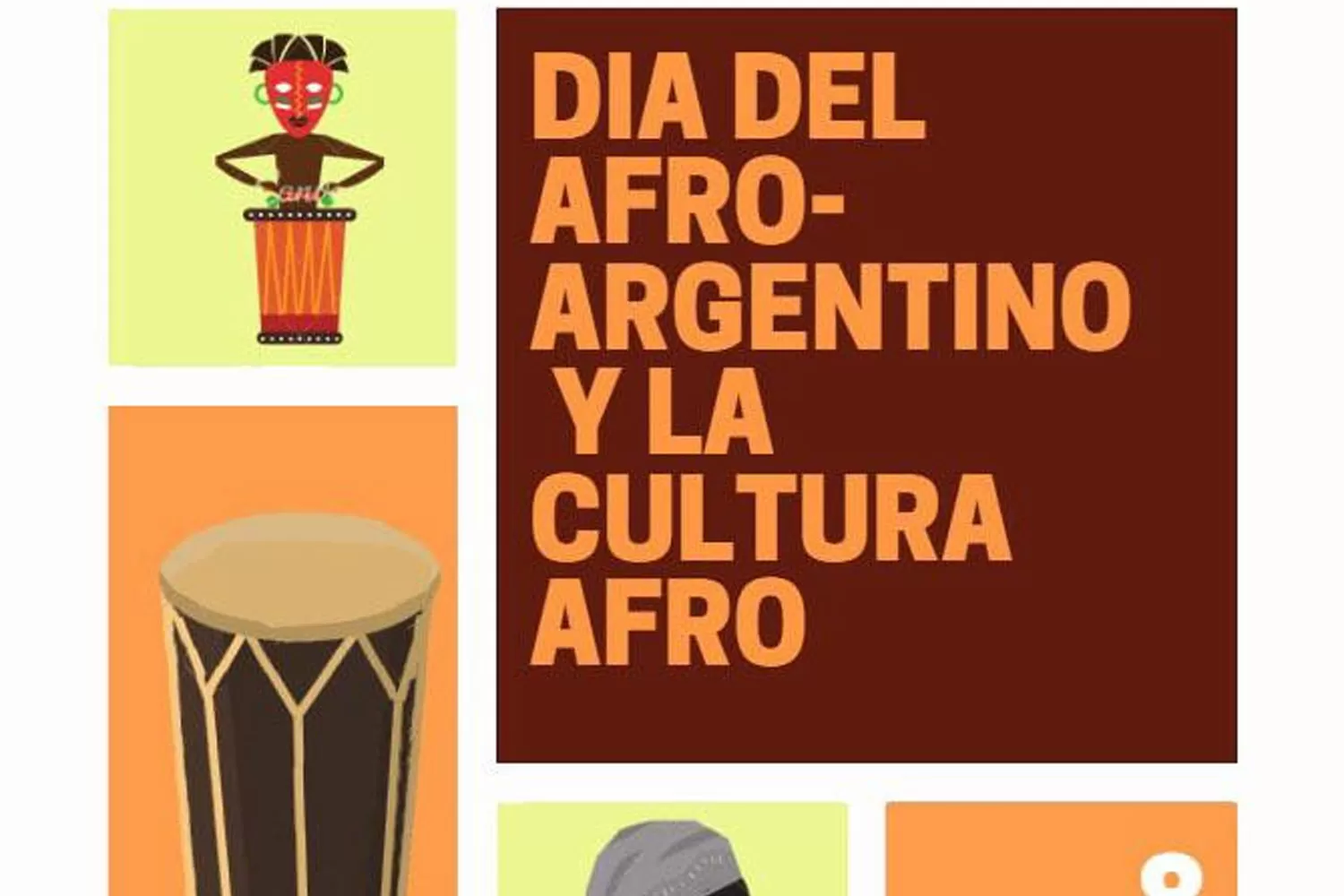 Con un espectáculo callejero, celebrarán el Día de la Cultura Afro