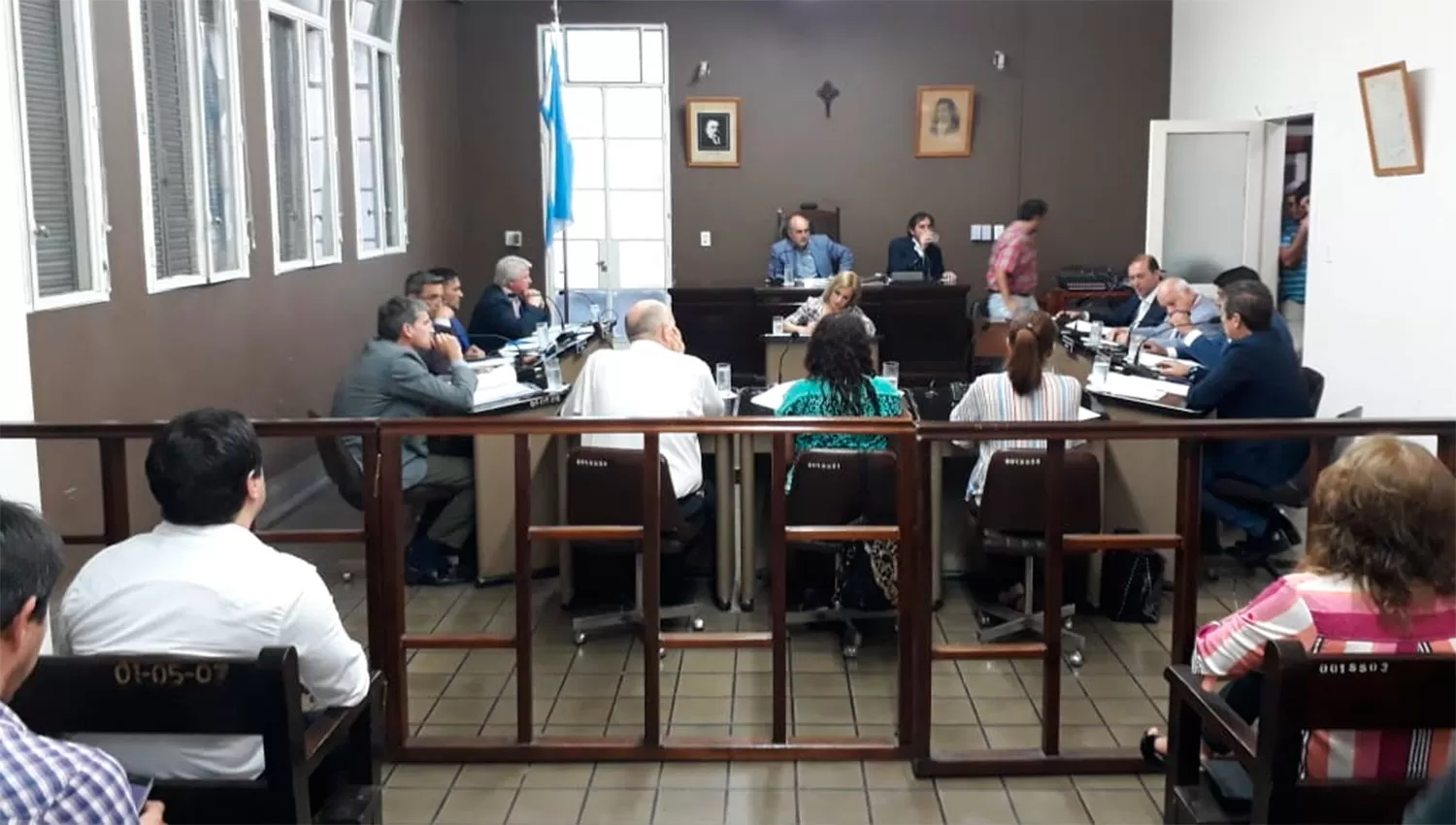 La elección de autoridades generó tensión en la primera sesión del Concejo Deliberante de Concepción