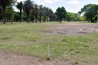 Se reducirá el espacio para canchas de fútbol en el parque 9 de Julio