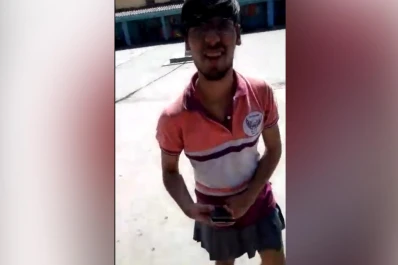 El video del salteño que fue a clases con pollera es furor en todo el país