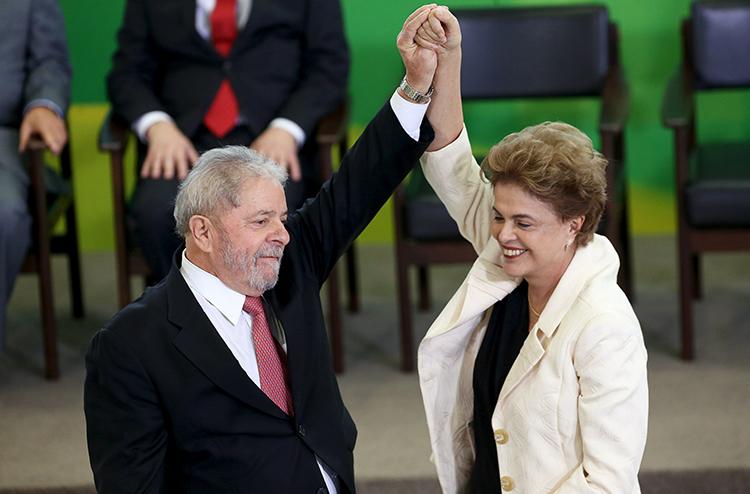 PEDIDO. La ex presidenta de Brasil, Dilma Rouseff firmó la carta dirigida a diferentes organismos multilaterales.  REUTERS