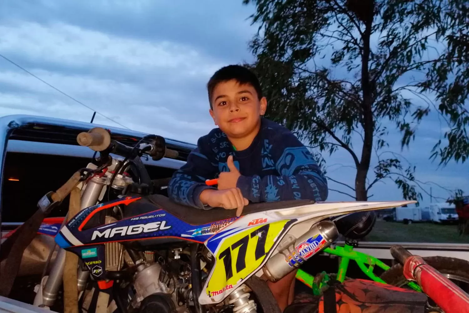 Motocross: el pequeño que desea ser grande