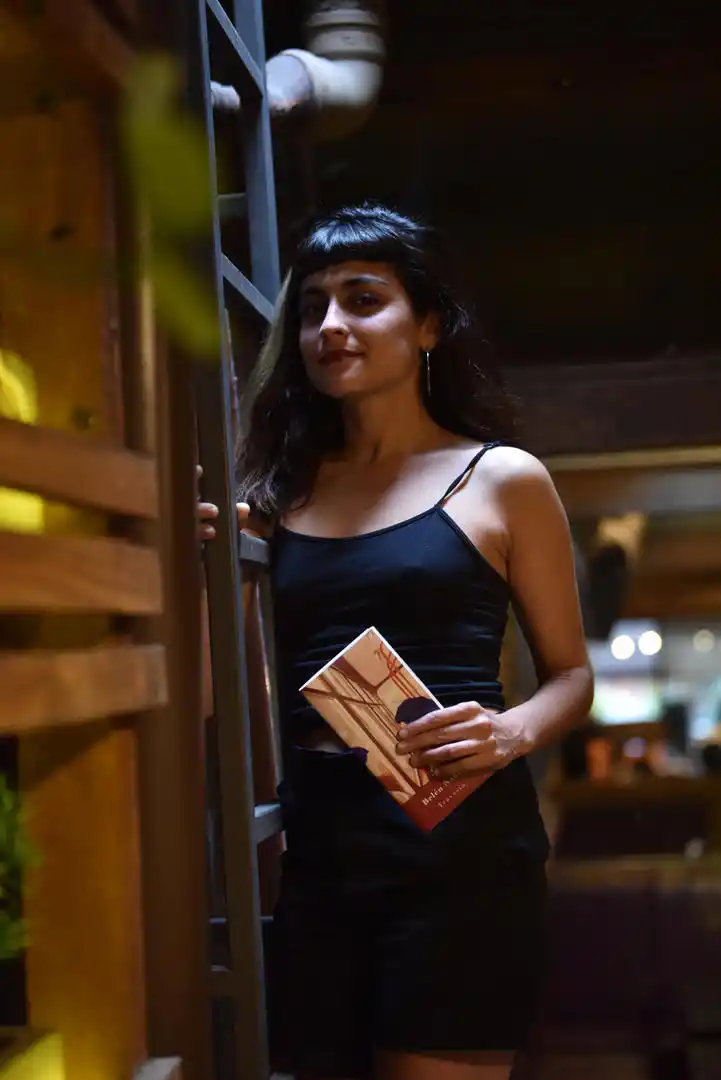 Este año Belén publicó su primer libro “Travesías” la gaceta / fotos de Ines Quinteros Orio