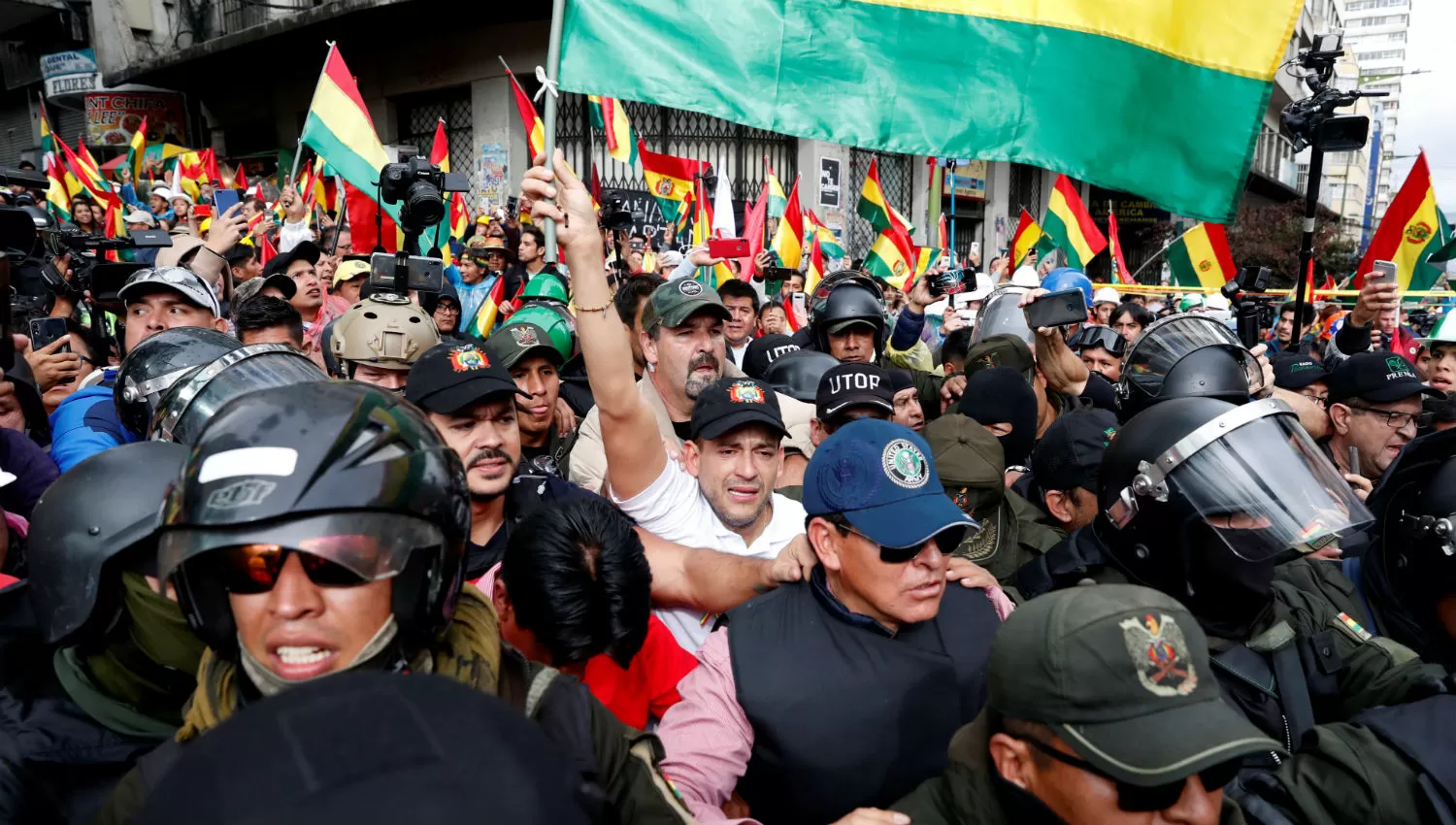 Evo Morales calificó de racistas y golpistas a los líderes opositores de Bolivia