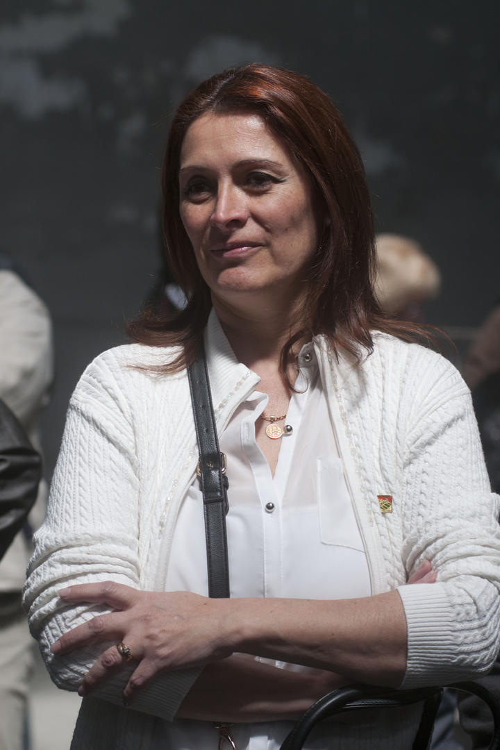 LEGISLADORA. La “profe” Adriana Najar regresó al cuerpo legislativo. la gaceta / foto de Inés Quinteros Orio