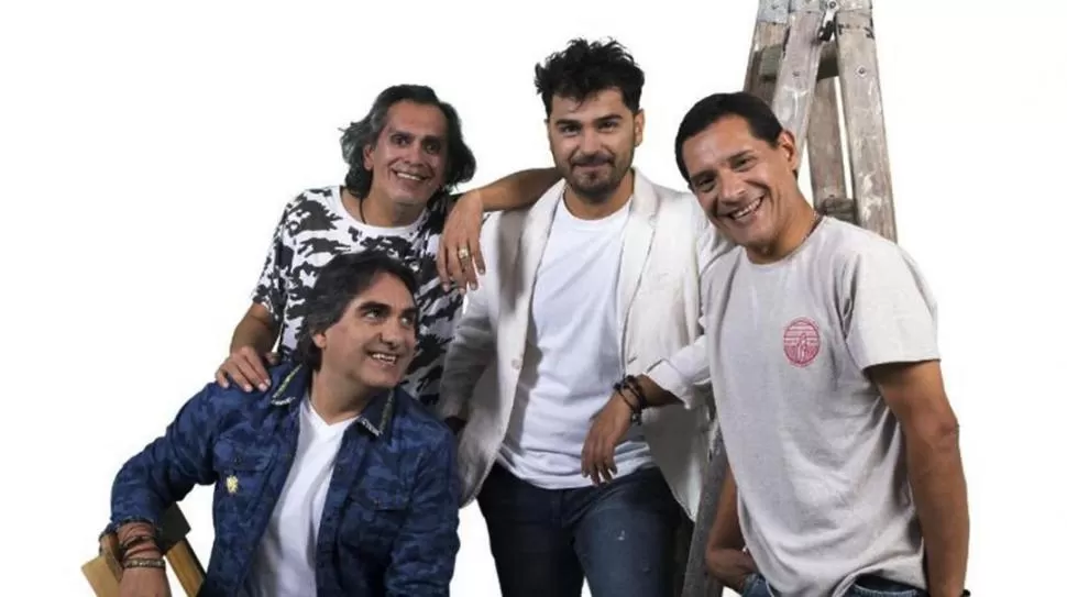 TODOS JUNTOS. Kike, Mario, Álvaro Teruel y Rubén Ehizaguirre vienen a presentar su disco “más nochero”, en el que priman las baladas. 