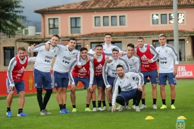 Argentina tiene la mente en el clásico