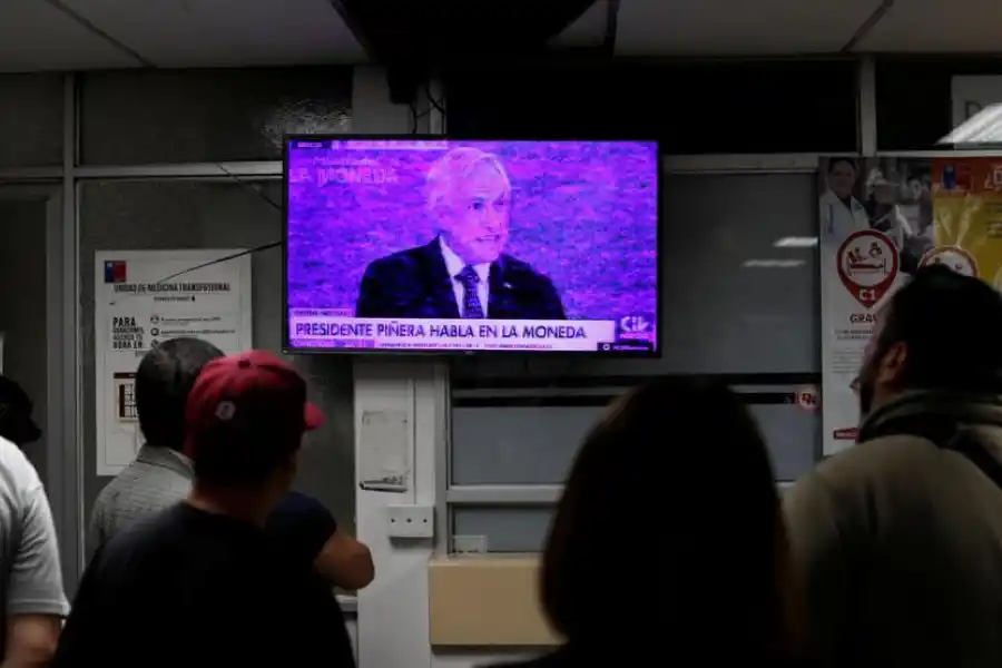 DISCURSO. Piñera pidió acuerdos de “Paz”, “Justicia” y nueva Carta Magna.  