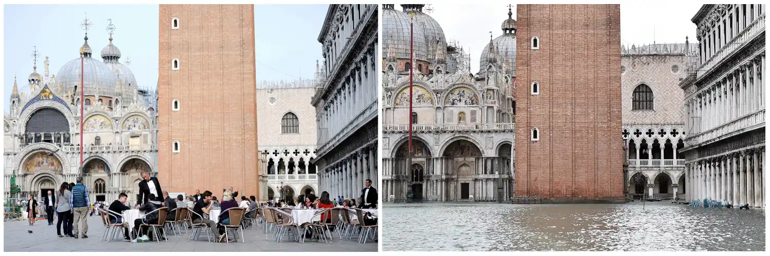 En estado de emergencia: Venecia, antes y después de las inundaciones
