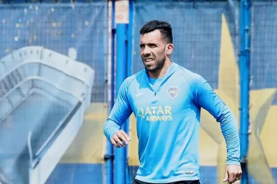 Tevez acelera el trabajo de recuperación