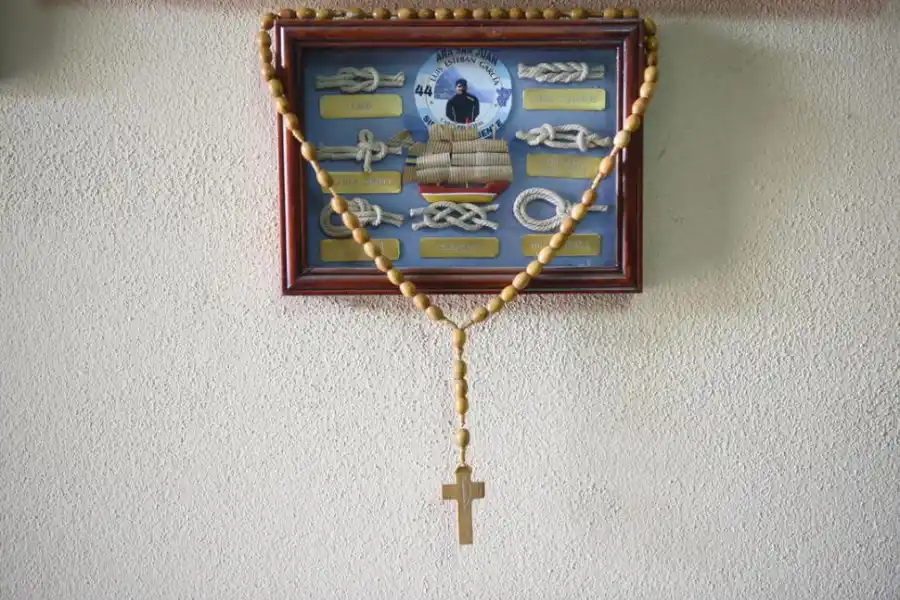 HOMENAJE. En el comedor de la familia García abundan los recuerdos. 