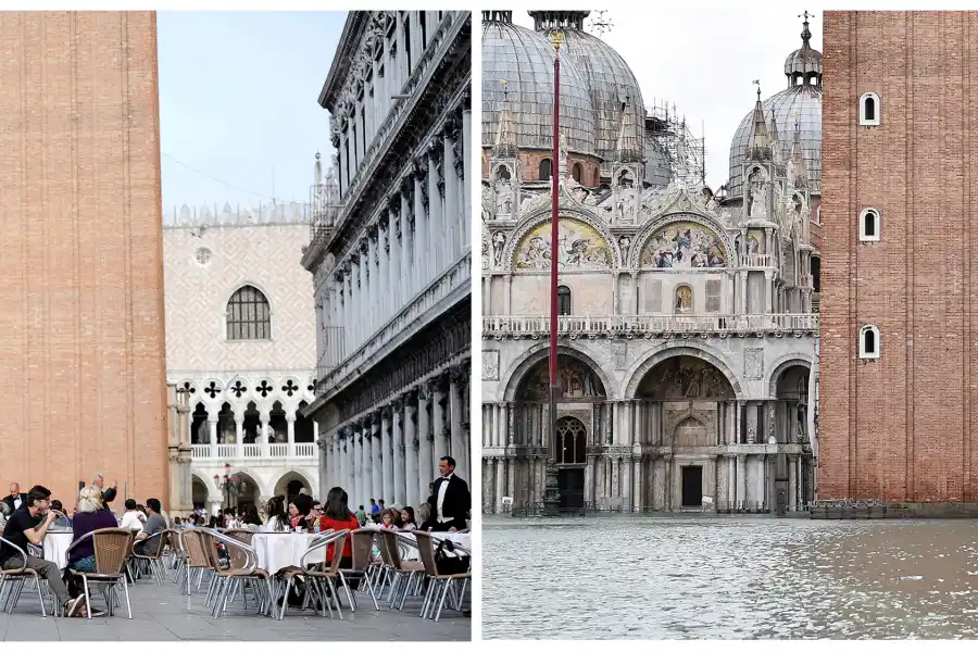 En estado de emergencia: Venecia, antes y después de las inundaciones