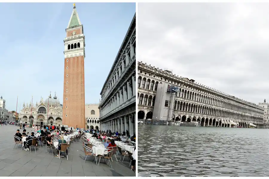 En estado de emergencia: Venecia, antes y después de las inundaciones