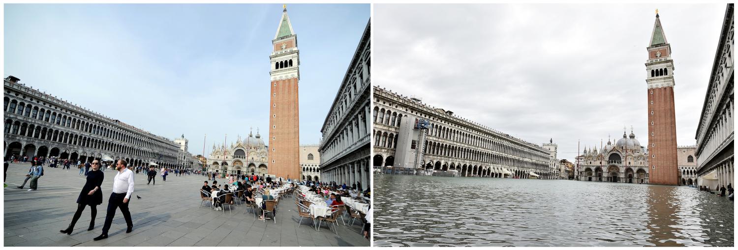En estado de emergencia: Venecia, antes y después de las inundaciones