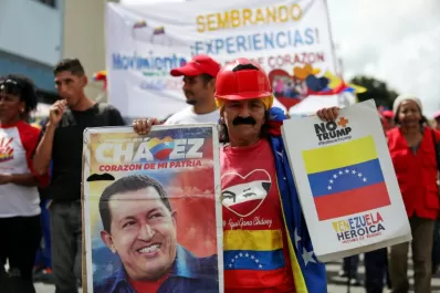 Marchas a favor y en contra de Maduro invaden Caracas