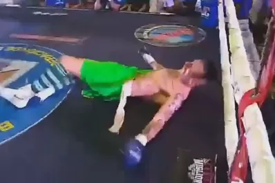 Video: mirá el KO que sufrió Migliore, el ex arquero de Boca