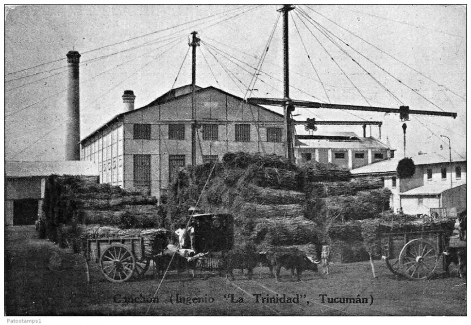 LA INDUSTRIA MADRE. La Trinidad, junto con los ingenios La Florida y Santa Rosa, eran propiedad de la Compañía Azucarera de Tucumán (CAT). 