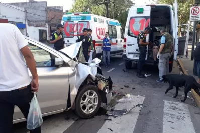 Al menos tres choques en una mañana accidentada en Tucumán