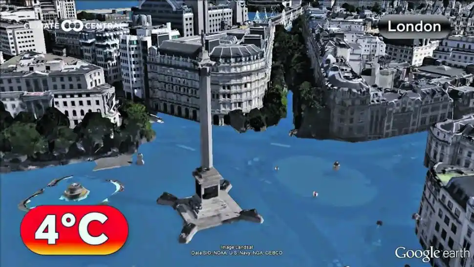 LONDRES. La bella capital inglesa corre riesgo por el calentamiento global.