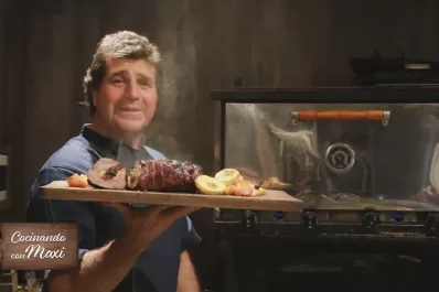 Hoy, en Cocinando con Maxi: punta de verija rellena con hongos y verduras