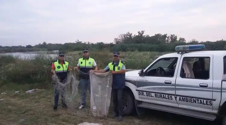 Golpe en Tucumán contra la pesca ilegal y la caza furtiva