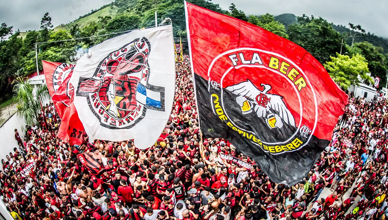 Flamengo es el equipo con la mayor hinchada del mundo, según algunas encuestas. (FOTO TOMADA DE TWITTER @Flamengo)