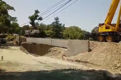 El puente del río Muerto será el doble de largo y de ancho que antes