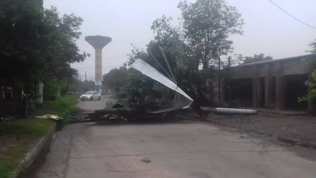 Imágenes: una combinación de lluvia, rayos y vientos generó temor en los tucumanos