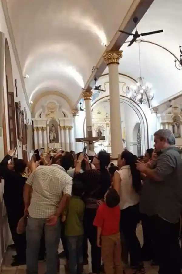 Video: captan el llanto de una imagen de la Virgen de Fátima