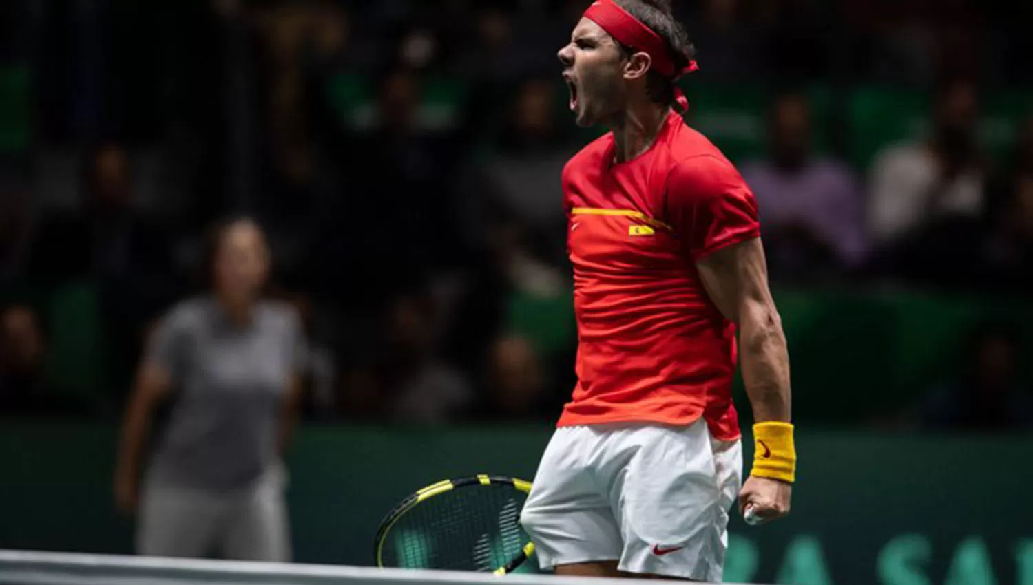 Nadal puso paridad en singles y fue decisivo en fobles. (FOTO TOMADA DE TWITTER @CopaDavis)