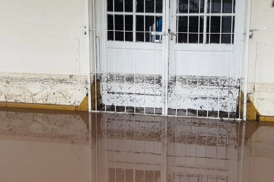 La escuela de Finca Cornet se inundó por tercera vez en menos de 20 días
