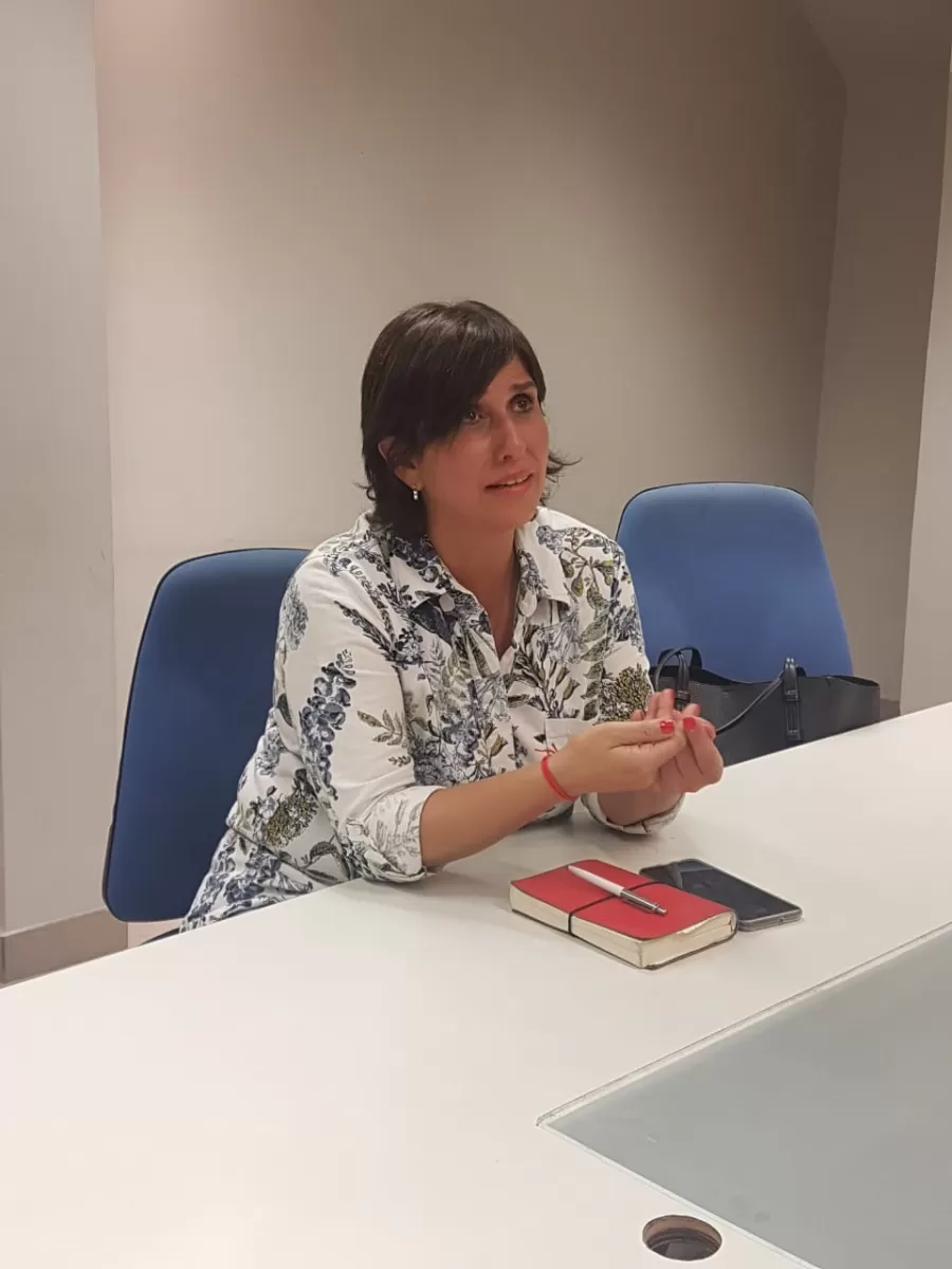 OBJETIVOS. Valladares d’Empaire destacó que Silvina Fénik, la nueva directora, tendrá que poner orden en varias cuestiones administrativas.