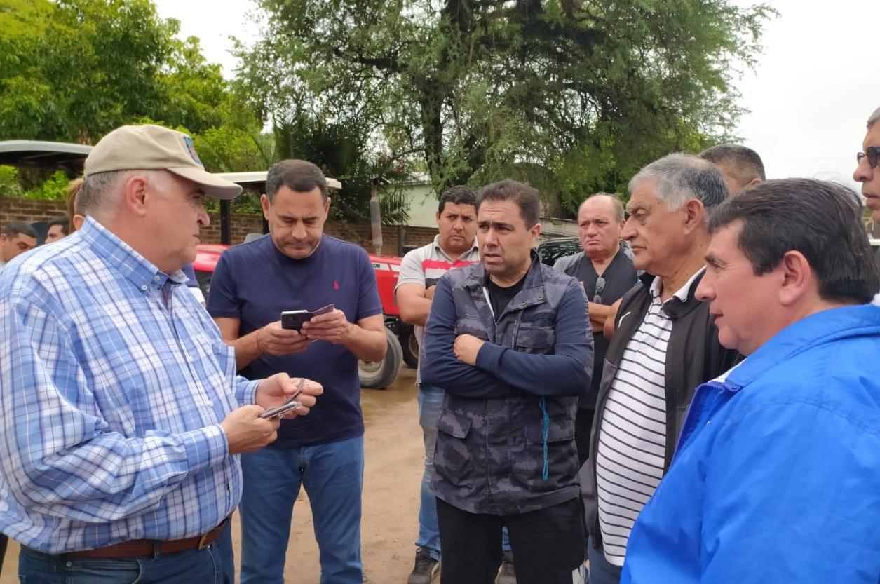 El Gobierno asiste a los damnificados por las lluvias en el sur tucumano