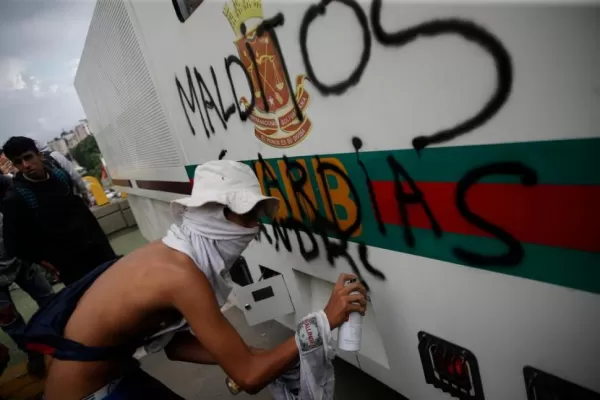 Las protestas en Venezuela