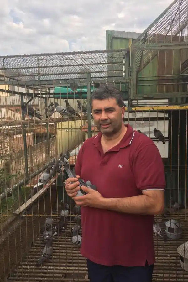 EL HEREDERO. José Luis, desde 2012, es el encargado del palomar. 